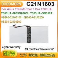 🔥 New C21N1603 Laptop Baery For As Transfoer 3 Pro T303UA T303UA-0053G6200U T303UA-GN050T 0B200- 021