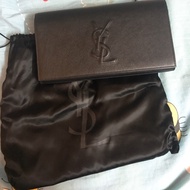 YSL Leather Belle de Jour Clutch Bag