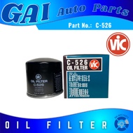 Vic Oil Filter for Isuzu Elf, NPR 66P 4HF1, NQR 71 4HG1, 4HF1-T, FRR90 M 4HK1-TCC 2018(C-526)