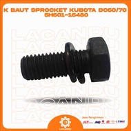 BOLT SPROCKET 5H601-16480 DC 60/70 KUBOTA for COMBINE HARVESTER LACAND