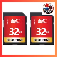 [Directly from Japan]GIGASTONE 32GB SD Card 2-Pack (5-year warranty) SDHC UHS-I U1 C10 80MB/s Memory