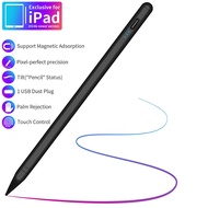 สำหรับดินสอ iPad Apple ปากกา Stylus สำหรับ Apple ดินสอ2 1สำหรับ iPad Air 4 10.9 Pro 11 12.9 2020 air 3 10.5 2019 10.2 Mini 5ปากกาสัมผัส 1M C2C One