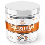 [USA]_The Genius Brand Genius Heart  Cardiovascular Health Supplement  Cholesterol Lowering Vein  Bl
