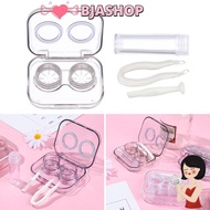 BJASHOP Contact Lenses  Transparent Portable Glasses Solution Bottle Container