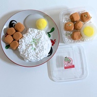 Clover SLIME RICEBOX SAIKORO BEEF WITH ONSEN EGG FOOD SERIES SLIME BY CFORCLOVER children's toys sim