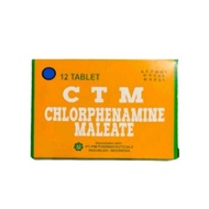 CTM PIM tablet CONTENTS 12 tablet I ANTI-ALLERGY MEDICINE