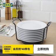 IKEA UPDATERA Rak Pinggan Tarik Keluar Laci Dapur Meja Mangkuk Rak Penyimpanan Pinggan
