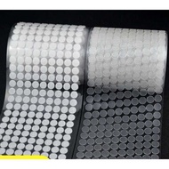 TRANSPARENT VELCRO DOT 1.5MM PAIRING / VELCRO TRANSPARENT DOT 1.5CM BERPASANGAN