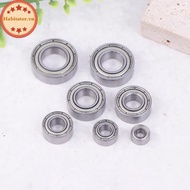TATER 10Pcs 683 684 685 686 687 688 689 ZZ 2Z Small Deep Groove Ball Bearing Metal Shielded Miniatur