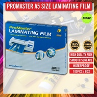 A5 Laminating Film / Promaster Laminate Film / A5 Size Premium Quality Film 100micron 100 Sheet (154