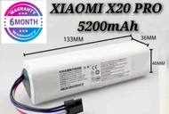 Xiaomi X20 Pro 5200mAh/6800mAh Vacuum Robot  Battery