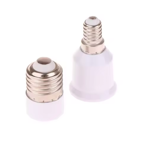 LED Bulb Converter E14 To E27/E27 To E14 Lamp Bulb Base Holder E14 Female E27 Male Adapter Conversio