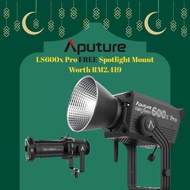 [FREEGIFT RM2,419] Aputure Light Storm 600x Pro | FREE SPOTLIGHT MOUNT SET 26/36