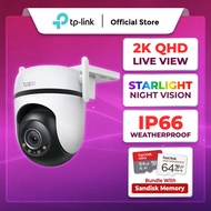 TP-Link Tapo C520WS 2K Outdoor CCTV WiFi Camera | 360 Rotate Starlight Color Night Vision Waterproof