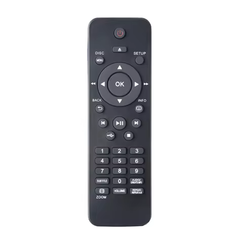 New Remote Control Compatible with Philips DVP6620 DVP3520K DVP3560K DVP3962 DVP3980 DVP3982 DVD - R