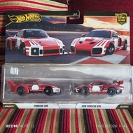 HW Hot Wheels Porsche 935 & 2018 Porsche 935 (Premium Twin Pack)