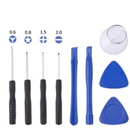 MKR 9In1 Mobile Phone Repair Tools Kit Screwdriver Set Hardware Smartphone LCD Display Alat Baiki Fo