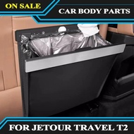 Car trash bin seat rear magnetic trash bin fit for JETOUR Traveler T2 2023-2024 car trash bin car in