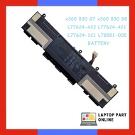 EliteBook x360 830 G7 830 G8 L77624-422 L77624-421 L77624-1C1 L78551-005 Battery