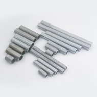 Tubular screw m10m8Hollow threaded iron lighting hardware accessories, hollow fine-thread external f
