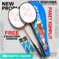 ( HARAP ORDER SAMA DUS ) Raket YONEX Raket Badminton Murah Senar Terpasang - Tanpa sambungan T - Tar