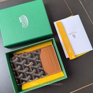 GOYARD 拉鍊開合 Bourbom Card Holder Brown 卡包 零錢包 棕色