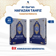 Alqosbah Al Quran Hafazan Tanafus Perkata A5 Medium 8 Color Blocks 8 Times Goodness Memorizing the Q