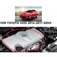VIOS VIOS 2014 2015 2016 2017 Engine Top Decoration Cover Anti-dust Cover Engine Cover Plate Car Acc