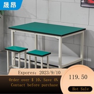 NEW Shengang Double-Layer Anti-Static Workshop Assembly Line Work Desk Bench Factory Packaging Console Experiment Tabl