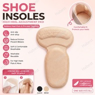 Shoe Insoles , High heels adjustment pad，High Heel Pad Adjust Size Heels Pads Protector Sticker Anti