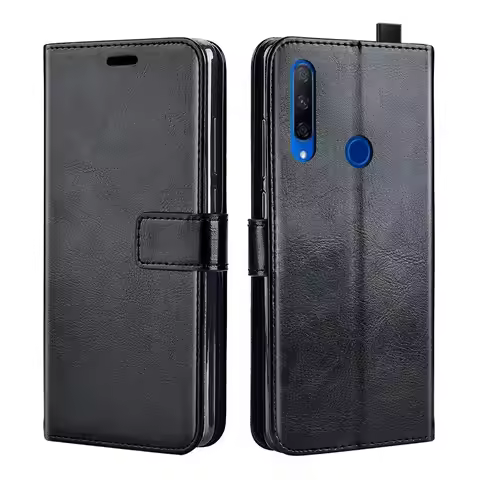 Luxury Flip Leather Case for Honor 9X Stk-Lx1 Case Back Phone Cover Case On Huawei Honor 9X Premium 