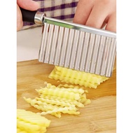 Potato Cutter Potato Cutter Wave Knife Kitchen Household Vegetable Cutter Fancy Cutter Corrugated Kn