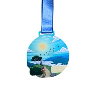 Wooden Trekking Offering Medal 2913m