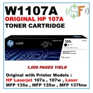 Original W1107A 107 107A 1107 1107A Toner Cartridge for Laserjet 107a 107A 107w 107W Laser MFP 135a 
