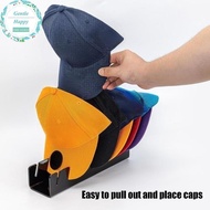 GentleHappy Acrylic Cap Storage Ra With Slots Baseball Cap Display Stand Cap Storage Container House