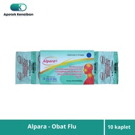 Alpara Tablet Strip 10 Tablet Obat Flu + Batuk / Obat Pilek