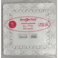 100 Sheets Square Paper Doilies 100s Square Paper Doilies