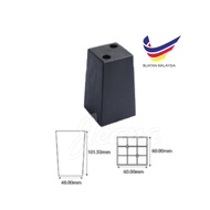 4"inch PVC Square Leg Sofa leg divan bedframe leg cabinet leg #Kaki sofa kaki katil kaki Almari