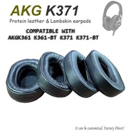 Replacement Earpads Earmuffs for AKG K361 and K371 Headphones Sealed Soundproof and Noise Reducing E