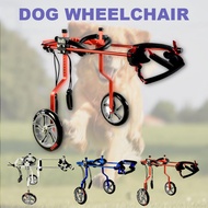 BUYINCOINSวีลแชร์สำหรับสุนัข2ล้อXXXS/XXS/Xs/sเก้าอี้รถเข็นปรับได้เต็มรูปแบบสำหรับขาหลังพิการสำหรับสุนัขพิการ