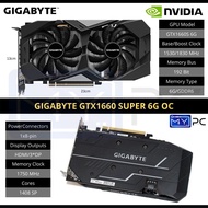 NVIDIA Gigabyte GTX1660 Super OC 6G GDDR6 Graphic card GPU