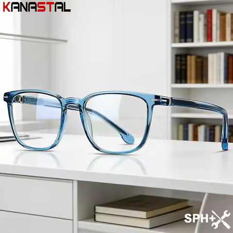 Men Prescription Reading Glasses CR39 Optical Myopia Eyewear Women Blue Light Blocking Lenses Comput