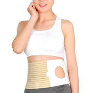 Medical gastric support stoma hernia belt stoma belt colostomy belt (hole 8cm) stoma hernia belt stomach Truss adhesive