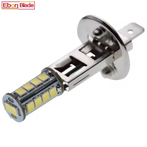 1/2 Pcs H1 P14.5S Car LED Fog Day Running Light Auto Bulb 18SMD 2835 Classic Vintage Oldtimer Villag