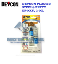 DEVCON PLASTIC STEEL® PUTTY EPOXY, 2 OZ.