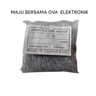 470K-1/4 Watt Resistor, 50 Pcs