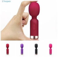 EXPEN Mini Vibrator, Silica Gel Wireless Clitoris Stimulator, G Spot Massager Soft Portable Exciting Dildo Vibrator Female