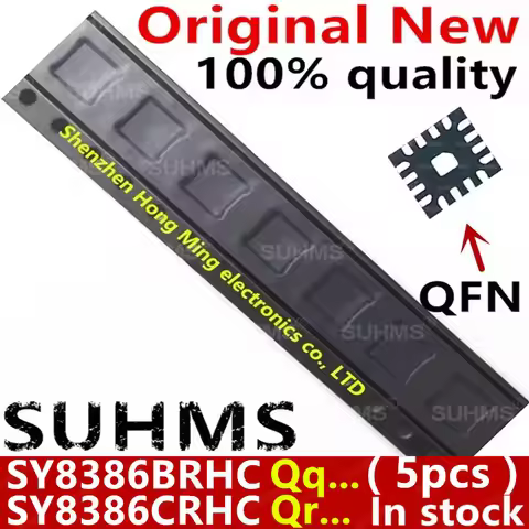 (5piece)100% New SY8386BRHC SY8386B QqAZB QqBTB Q9A.. SY8386CRHC QrDDA QrFGC Qr... QFN-16