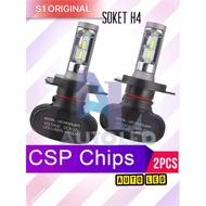 Car Led Lights H1 H4 H8 H9 H11 HB3 HB4 H7 S1 CSP Chips 2 Pcs Pair A00244 H4 Led Headlight