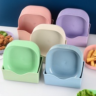 10 PCS SET Including Base Pinggan kecil Tableware Spit Bone Dish Household Plastic Dish Nordic Sauce